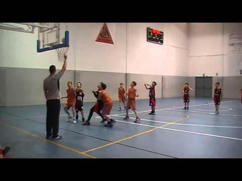 Mini masculí: B.Vilafant taronja - CEB Girona blanc (8èQuart_1, 14032015)