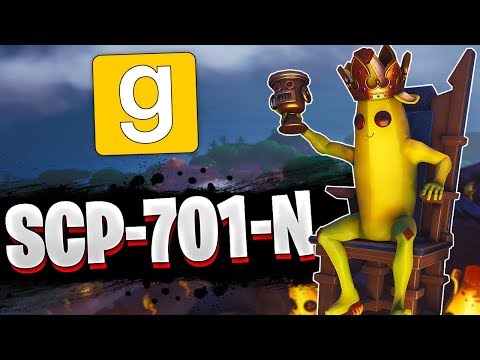 SCP RP // SCP-701-N LE ROI DES BANANES ! - Garry's Mod