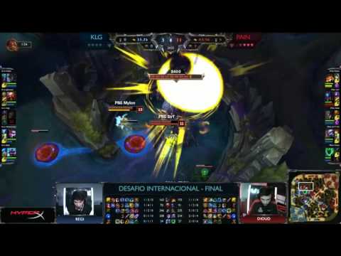 KLG VS PAIN Highlights Desafio Internacional Gran Final   Partida 1 LoLNOW