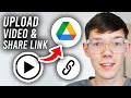 How To Upload Video On Google Drive And Share Link Step By Step