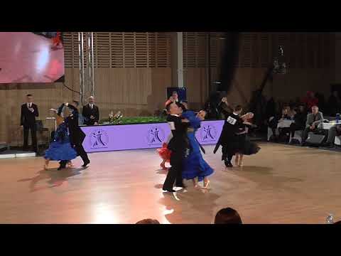 225 Vilém Šír - Hana Anna Šišková /MČR T10 2018/ Kojetín/ Dospělí/ Semifinále/ Slowfox