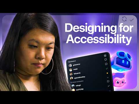 Video Thumbnail: Fixing accessibility issues on GitHub pull requests