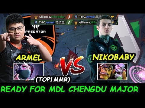 TNC Armel [Templar Assassin] Ready For ChengDu Major vs Nikobaby Limmp Dota 2 pro Gameplay