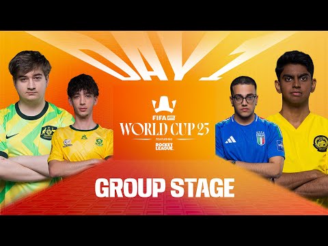 FIFAe World Cup 25™ ft. Rocket League - Day 1 - GROUP STAGE