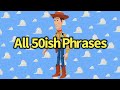 All 50ish Phrases For The 2009 Toys R Us Exclusive Thinkway Interactive Buddies Woody