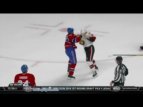 Mark Borowiecki vs Brandon Prust