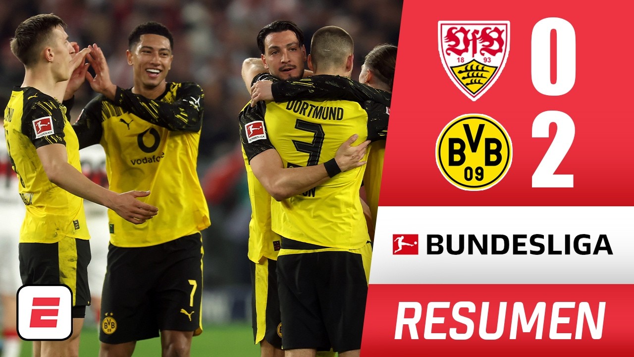 LOCURA EN ALEMANIA Borussia Dortmund hizo dos goles en el agregado y superó a Stuttgart | Bundesliga