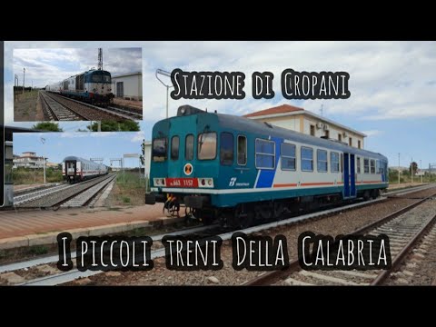 Stazione di Cropani - I Piccoli treni Calabresi! | (tratta Reggio Calabria - Taranto)