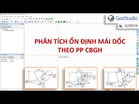 Slope/W phân tích ổn định mái dốc