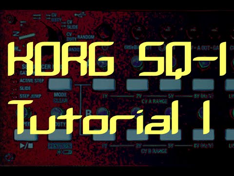 Korg SQ1 Tutorial 1: Introduction
