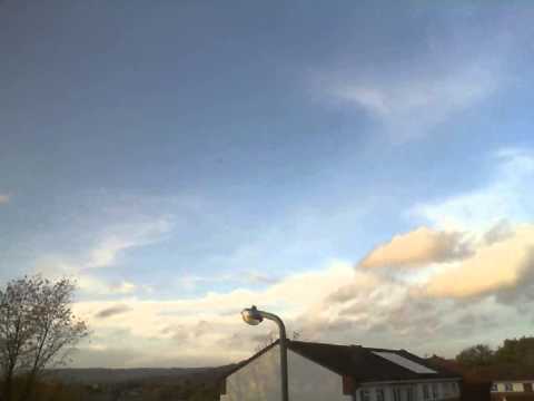 Honiton Weather Time Lapse-Friday pm 14-11-2014