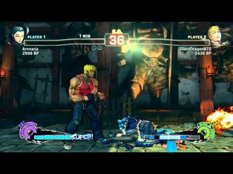 SSF4: Arnnaria (Rose) vs SilentDragon870 (Cody)