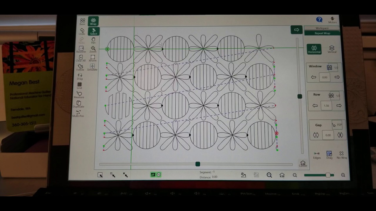 Combining designs in Pro Stitcher