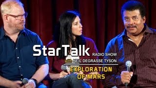 JIM GAFFIGAN & SARAH SILVERMAN: StarTalk with Neil deGrasse Tyson -  Curiosity Mars Rover