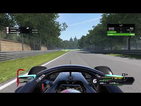 F1 2020 | PS4 | A short but fruitful practice at Monza | No Distractions