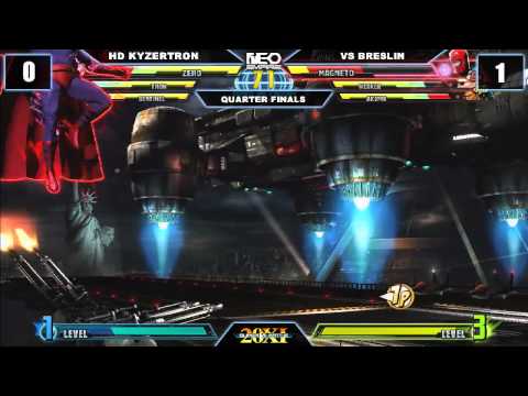 SVB 20XI Marvel VS Capcom 3 Quarter Final HD Kzyertron vs VS Breslin