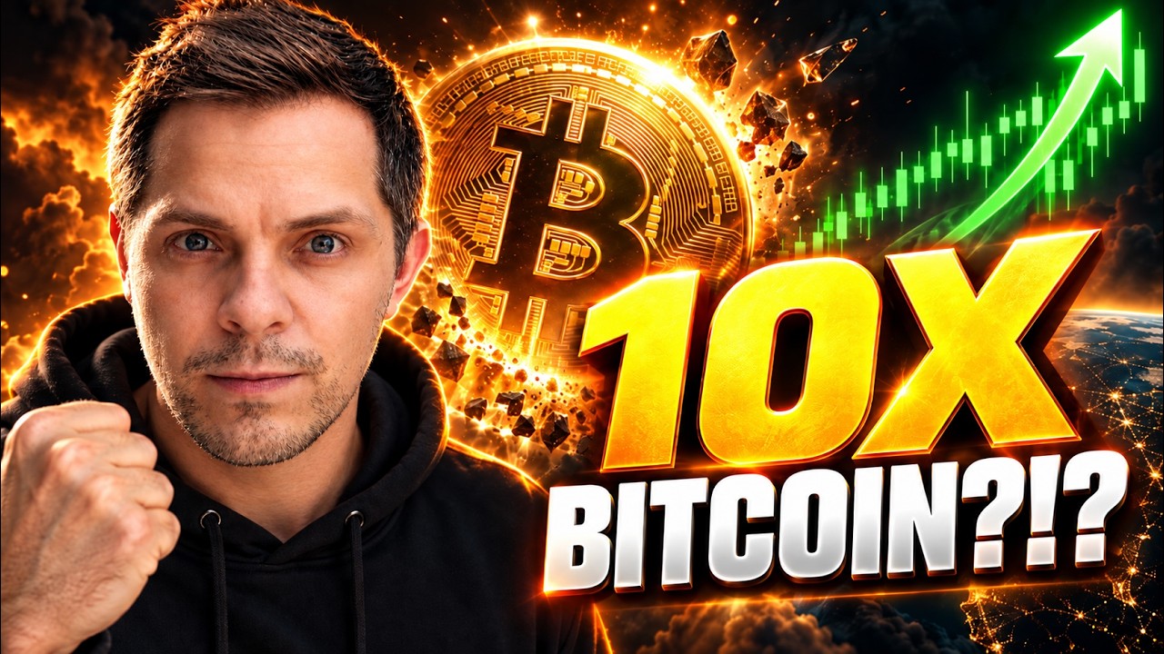 BITCOIN TO 10X?!? THE CRAZY MATH BEHIND BITCOIN'S GROWTH!