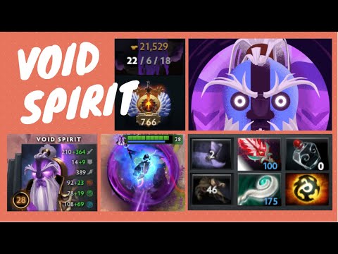 Void Spirit vs Ember Spirit Mid - IMBA Counter - Dota 7.24 - Meta