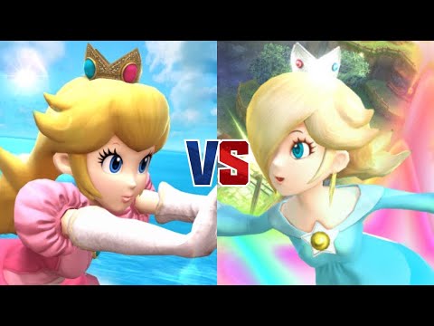 SSB 3DS - Peach (me) vs Rosalina & Luma (cpu)