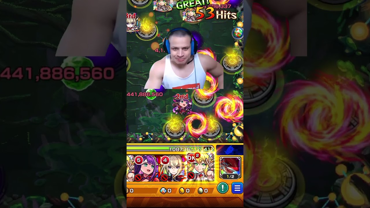 いや普通に難しかったよ #モンスト #ゲーム#shorts #テニス