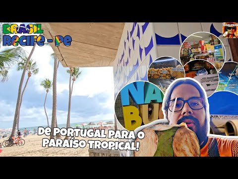 24 HORAS | DE PORTO - PORTUGAL PARA RECIFE - BRASIL