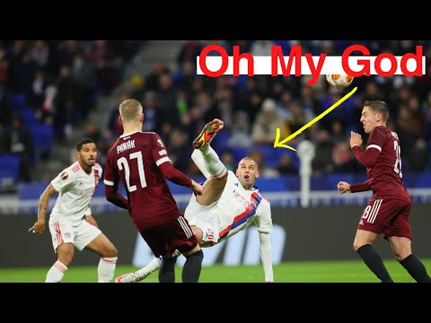 slimani goal résumé lyon sparta prague