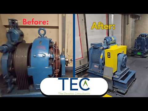 Elevator Modernization Before and After – Full Machine Room Breakdown
