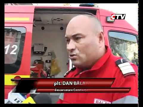 SMURD Constanta Accident de muncã la cernavodã video
