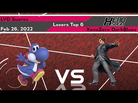 [Smash Ultimate] LVD  Suarez vs XenoZero  DarkBlues - Xenosaga XXXIX (L.Top 6)