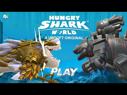SHARCHANGEL VS ENEMY MECHA SHARKJIRA - Hungry Shark World