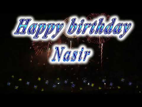 Happy birthday Nasir