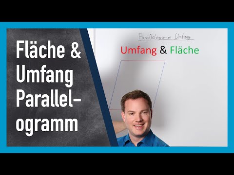 Parallelogramm berechnen: Umfang und Fläche