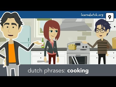 Aprenda frases em holandês - preparando uma refeição, usando diminutivos e números ordinais