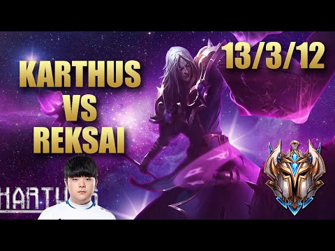 DWG Canyon Karthus Jungle Vs Reksai - KR Challenger Patch 9.20