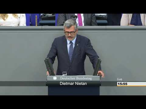 Widerspruchslösung bei der Organspende - Bundestagsrede Dietmar Nietan vom 26.06.2019