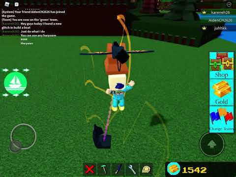 New build a boat teleport glitch 2020