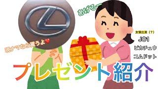 僕が貰った誕生日プレゼント紹介！！！  れいピース  生物観察のデブ👍  登校の  れいピ堺  クラスのスベり王  れいピー【感謝/カオス】