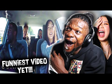 Ice Cube, Kevin Hart And Conan Help A Student Driver (FOREIGN COUPLE REACTION)