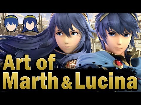 Smash Ultimate: Art of Marth & Lucina