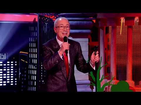 Ben Elton opens Friday Night Live on Channel 4