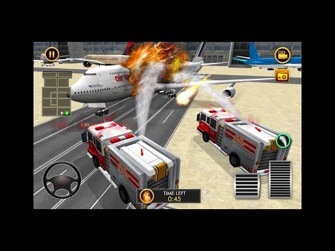American Fir Fighter Airplane Rescue Heroes 2019 - Android GameplayHD