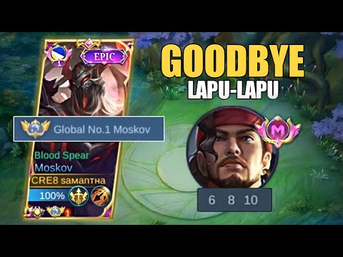 GOODBYE META LAPU-LAPU! MOSKOV FULL CRITICAL BUILD IS INSANE!🔥 | MOSKOV BEST BUILD 2023