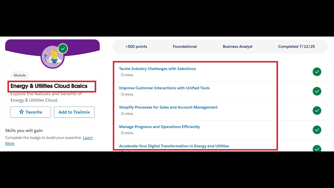 Energy & Utilities Cloud Basics | Salesforce Trailhead