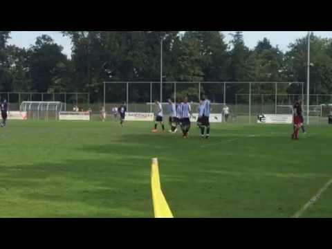 Roodenburg - Oosterheem 7-1, doelpunt  Khalid Sipan