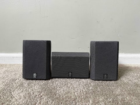 Yamaha NX-220P and NX-C220 Home Theater Surround Speakers