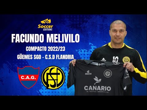 Facundo Melivilo - Volante, extremo / midfielder, winger - Flandria (2023)