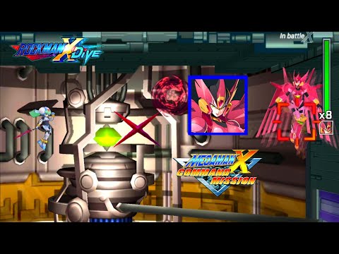 Pandora ZX vs Ferham 『 Mega Man X Dive 』