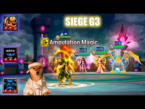 Siege G3 vs HakuWonderland and Future