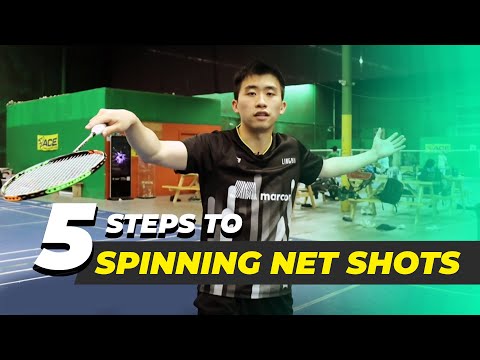 How to Hit Perfect Badminton Spinning Net Shots
