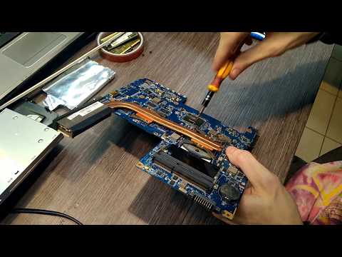 Ноутбук Toshiba перегревался и отключался из-за КПТ-8